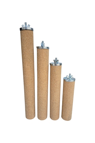 Vixpet Venty 4'lü Ø 36 mm Pedikür Papağan Tüneği Kumlu Tünek Macaw, Kakadu, Jako, Amazon, Alex