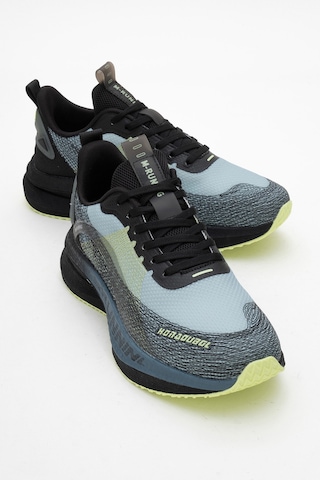 Marcomen Erkek Kalın Taban Bağcıklı Comfort Sneaker Mc 21043 Siyah