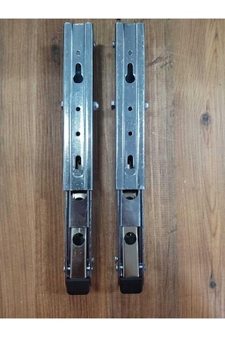 Gürçay Mandallı Katlanabilir Masa Konsolu 1 Çift Çinko 30Cm