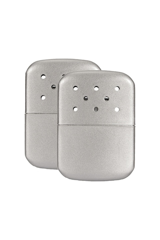 Yaleker 2 Adet Dış Mekan Çinko Alyüminyum Isıtıcı, Isı Saklama Çantası İle, Kayak, Dağcılık, Balıkçılık İçin Gümüş