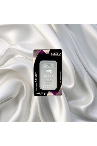 Leva Gold 100 Gr Gmr Gümüş Külçe