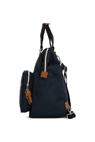 Bagmori Baby Bag Baskılı Cepli Anne Bebek Bakım Sırt  Çantası
