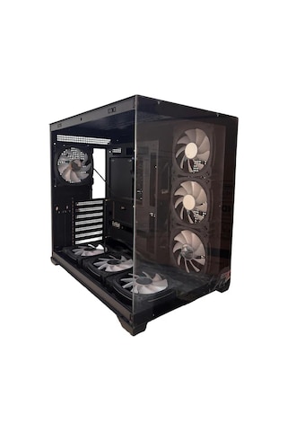 Gamx Puncher 7x12 Fan Rgb Kumandalı Akvaryum Gaming Kasa 600w 80+