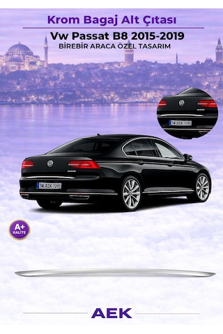 Vw Passat B8 Bagaj Alt Çıtası 2015-2019 Sd Paslanmaz Çelik