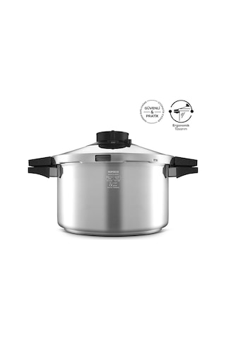 Karaca Quick And Safe İndüksiyon Tabanlı Düdüklü Tencere 7 Lt