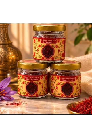 Kolaydoy Safran 100% Katkısız Doğl Renk Ve Aroma Süper Negin Kalite 2 G