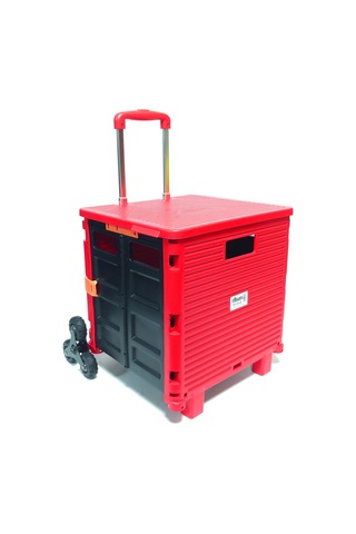 Balatlı Katlanabilir BY06-B Merdiven Çıkabilen Taşıma Arabası