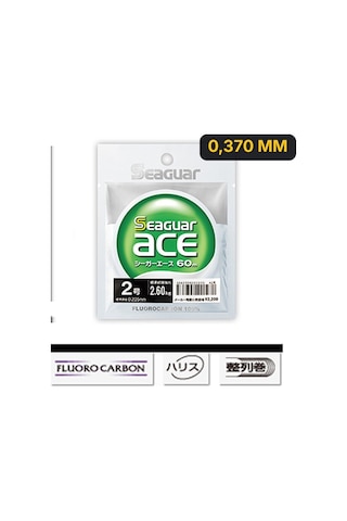 Seaguar Ace %100 Fluoro Carbon Misina 60mt 0.370mm