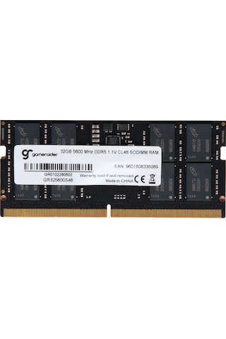 32gb 1x32gb 5600mhz Cl46 Ddr5 Notebook Ram - Bulk Gr325600s46