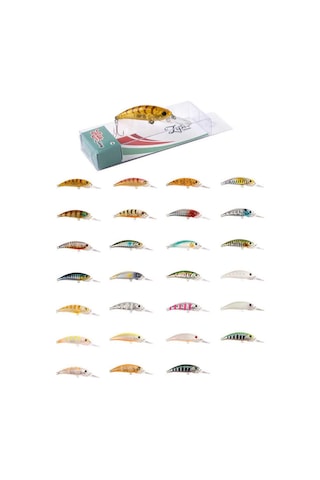 HanFish Zıpır UG 50 mm 5 gr LRF Maket Balık