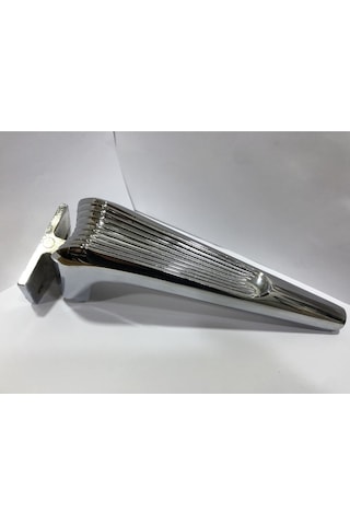 Legend X Metal Ayak 21 Cm Krom Renk Kanepe Koltuk Komidin Dolap Modern Tv Ünite Mobilya Ayağı Gümüş