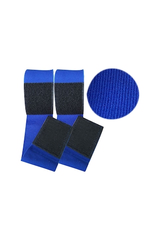 Dragondo Boks Bandajı Elastik Bandaj Çift Ve Dişlik 2'li Set Mavi