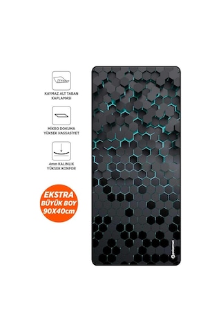 Polosmart Pgm23 Gaming Mouse Pad Siyah