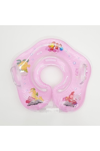 Bebek Yüzme Havuz Boyun Simidi - Pembe