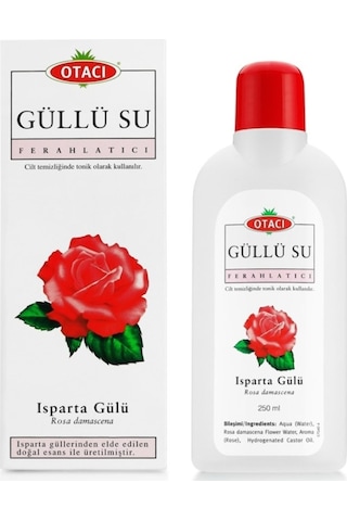 Otacı Saf ve Doğal Gül Suyu 250 ML