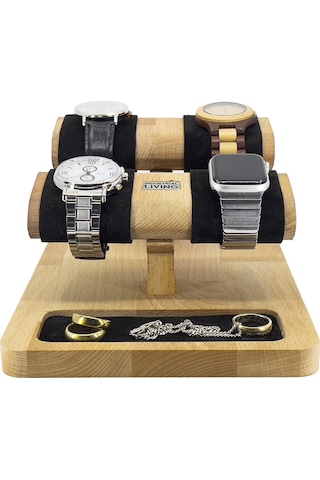 Industrial Living Saatlik Standı Takı Standı Saat Saklama Organiz