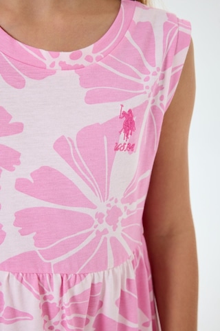 U.s. Polo Assn. Kız Çocuk Pembe Elbise 5274-49868 Pembe