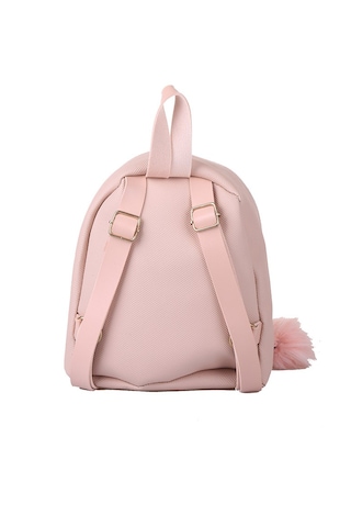 Daj Company Işıklı Pullu Unicorn Figürlü Renkli Kız Çocuk Sırt Çantası Pembe