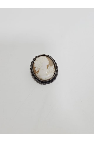 Cameo Broş Yaka İğnesi 021 Beyaz