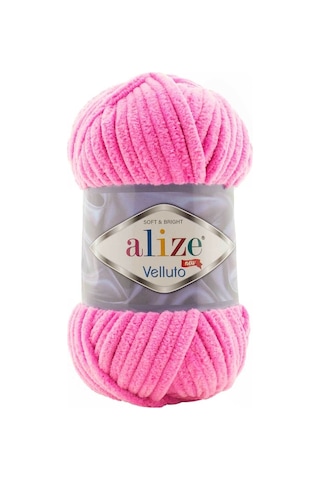 Velluto Kadife El Örgü Ipi Renk Kodu:121-pembe Velluto Kadife El Örgü Ipi Renk Kodu:121-pembe