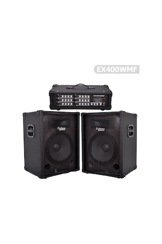 Extreme Amfi Ses Sistemi 2 Kolon Kafa Ex400Wmf