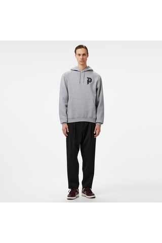 Primitive Courage Hood Erkek Gri Hoodie 026 Papfa2407 Gri