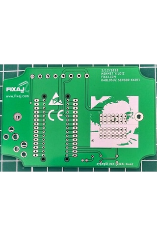 Fixaj 3In1 Pcb Arduino Nano Ve Lora Modülleri Için Hazır Pcb
