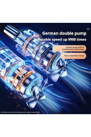 Dinosaurs Arabaya Monte Kablosuz Dijital Ekran Şişirme Pompası Taşınabilir Kablosuz Hava Pompası Elektrikli Araba İçin Lastik Şişirme