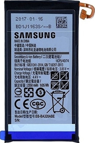 Samsung Galaxy Uyumlu A3 A320 2017 Eb-ba320abe Batarya