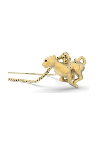 Metalmorphose Leopar Kolye Gri