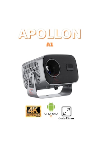 2k/4k/1080p Android 11 Destekli Wifi & Bluetooth Taşınabilir Ev Sineması Projeksiyon Cihazı-133450