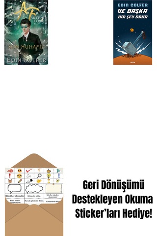 Artemis Fowl 8 - Son Muhafız + Ve Başka Bir Şey Daha + Okuma Sticker'ları