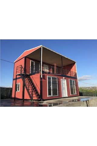 84 M² 63+21 M² 2 KatlıÇatı Verandalı Dış Betopanİç Pvc Konut