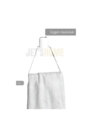 Jet's Home Üçgen Havluluk Paslanmaz Çelik Banyo Havluluk Düzenleyici Krom Krom