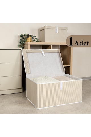 Pazar Kapısı Çok Amaçlı Düzenleyici Kutu Mega Kahverengi 60x40x30cm Kahverengi