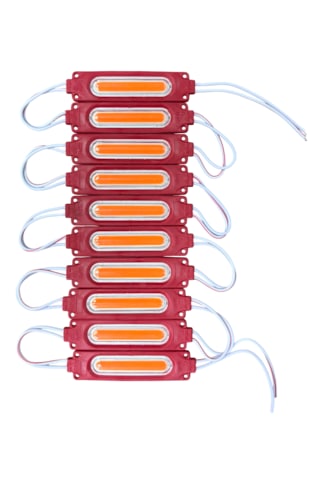 Parmak Lamba Cob Led Kırmızı 24v 10'lu Br 040 99 76