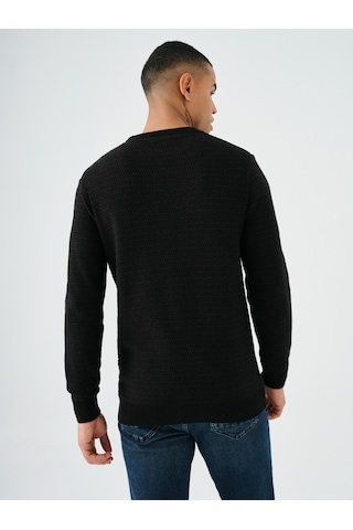 Regular Fit Erkek Kazak Antra Melanj