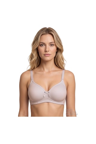 Cottonill Bra - Celina Balensiz Kaplı Toparlayıcı Minimizer Büyük Beden Kadın Sütyen 3'lü Paket Çok Renkli