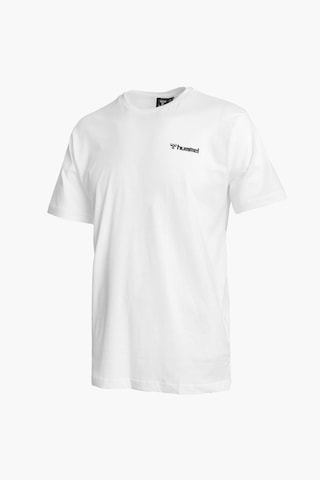 Hummel Jullian 912390-9001 Beyaz Erkek Günlük Tişört Beyaz