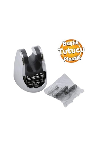 Duş Başlığı Tutacağı Mafsal Banyo Telefon Hortum Başlık Tutamağı Duvara Sabitleme Ayarlanabilir