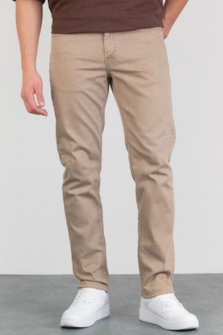HLT Jeans Erkek Esnek Likralı Jeans Pantolon - Bej