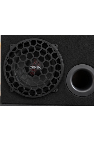 20cm Bass Koruma Kapağı Siyah - Subwoofer Koruma Kapağı 20cm - 1 Adet