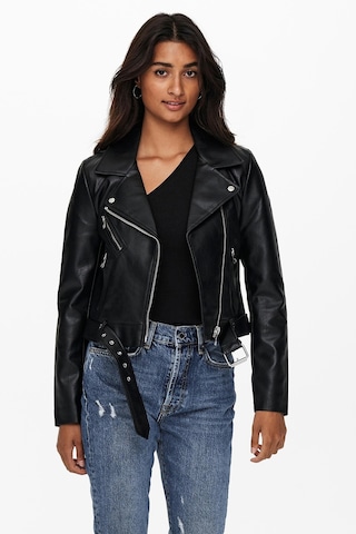 Only Kadın Deri Ceket Onlvera Fermuarlı Kemerli - 15232135 001