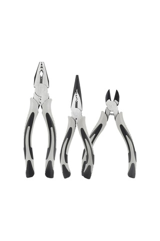 Kosona Profesyonel Elektrikçi Pensesi - 6"/8"/9" Çok Fonksiyonlu Çelik Tel Kesme, Sıyırma Ve Sıkma Özellikli