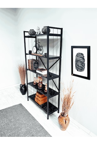 Tanraf Erciyes Telli Black Kitaplık