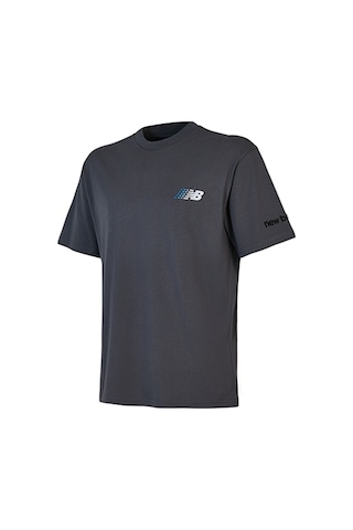 New Balance Lifestyle Erkek T-shirt Mnt1644-gry Gri