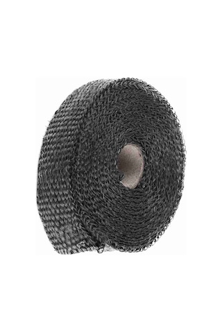 Kosona 5m Siyah Cam Fiber Motosiklet Araba Egzoz Isı Yalıtım Bezi - Yüksek Isı Dayanımı, Kolay Kurulum