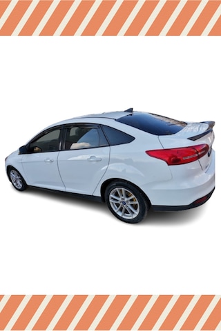 Ford Focus 3 Sedan 2011-2015 Modellerine Özel 4'lü Mügen Tip Cam Rüzgarlığı