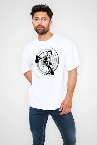 Adrift Clint Eastwood Beyaz Unisex Tişört T-shirt Beyaz