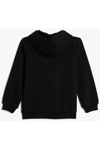 Koton Erkek Çocuk Sweatshirt Siyah 4wkb10031tk 24ky59000134 Y5901